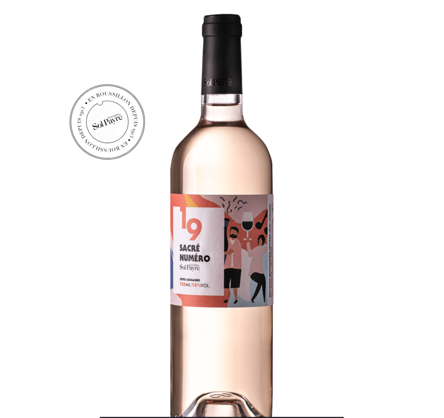 4 + 2  Sacré Numéro Rosé 2023 – Image 2